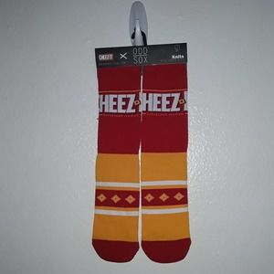 Odd sox 'cheez-it' socks uni-sex size 6-13